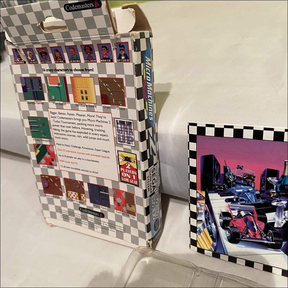 Buy Micro Machines 2 - Turbo Tournament -@ 8BitBeyond Buy Micro Machines 2 - Turbo Tournament -@ 8BitBeyond